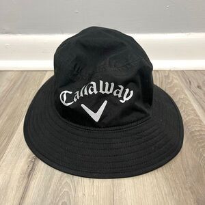 Callaway Bucket Hat Men’s S/M Black Logo